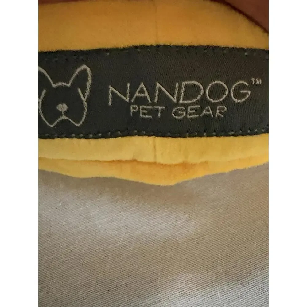 Nandog Pet Gear Yellow Pineapple Pet Cat Dog Bed